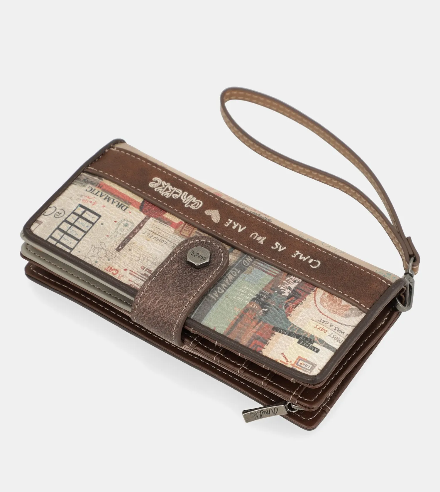 Authenticity large flexible wallet
