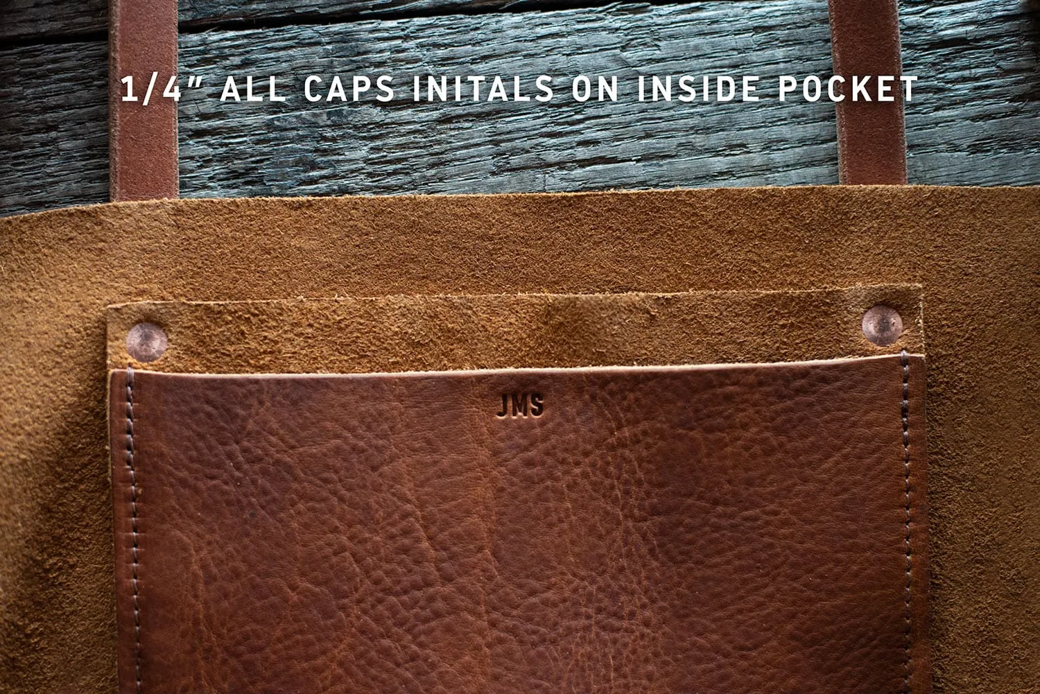 AVERY LEATHER TOTE BAG - SMALL - MOCHA