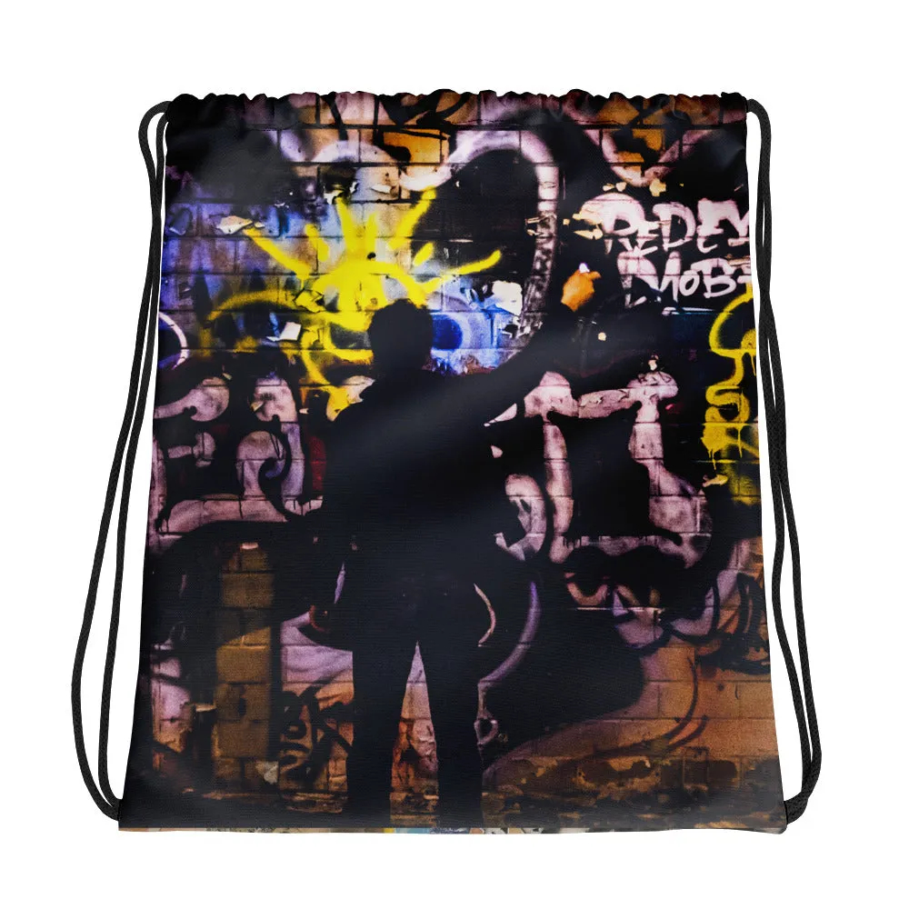 Back stage Drawstring bag
