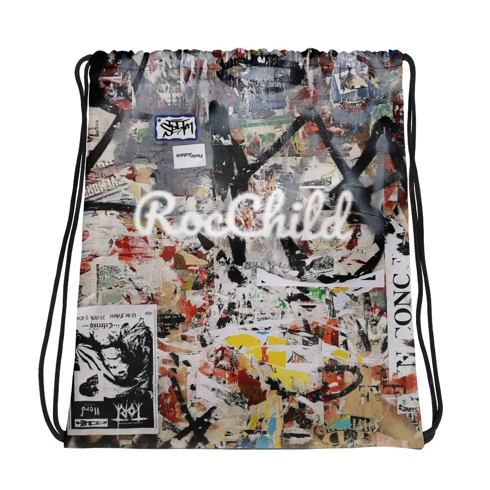 Back stage Drawstring bag