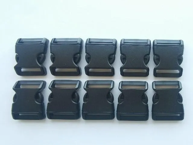 Backpack Buckle - Black 25mm