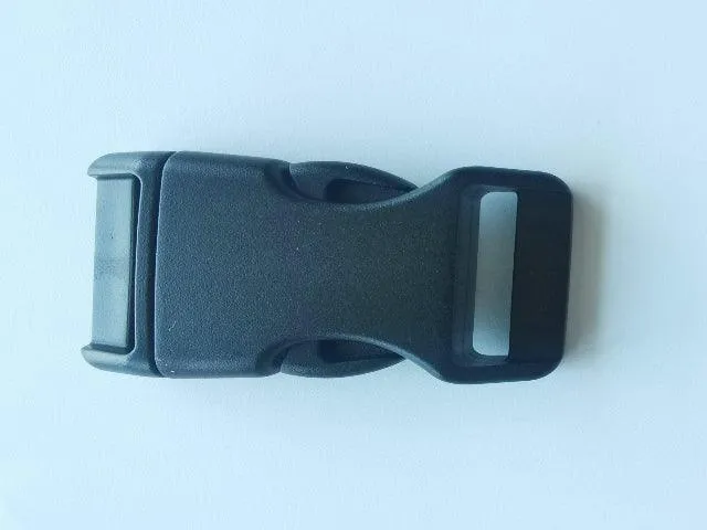 Backpack Buckle - Black 25mm