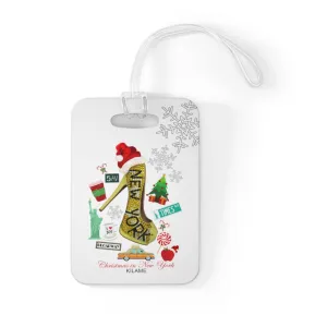 Bag Tag 'Christmas in New York'
