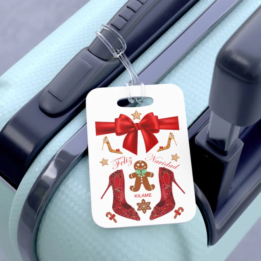 Bag Tag 'Feliz Navidad'