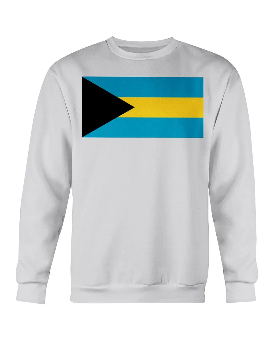 Bahamas Flag Gildan Crewneck Sweatshirt