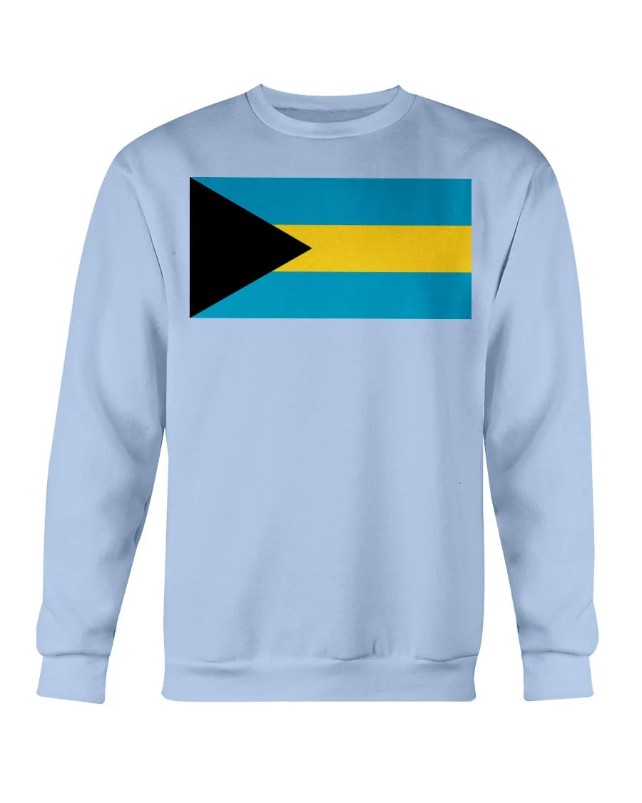 Bahamas Flag Gildan Crewneck Sweatshirt