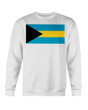 Bahamas Flag Gildan Crewneck Sweatshirt