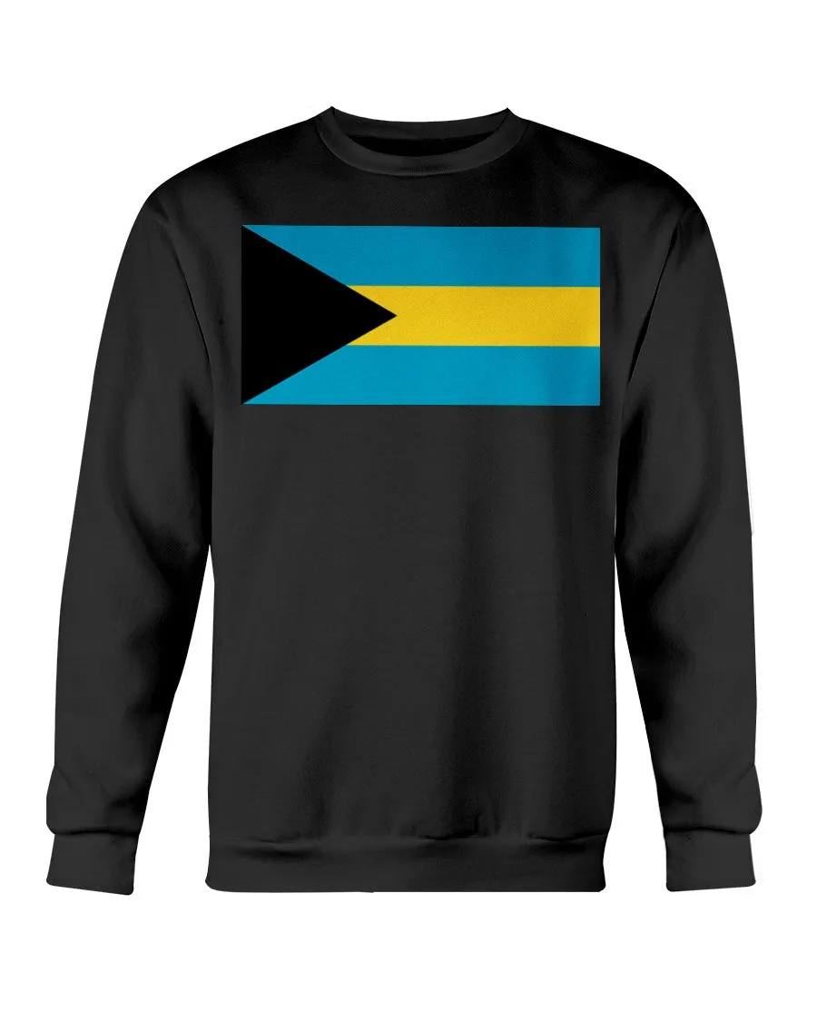Bahamas Flag Gildan Crewneck Sweatshirt