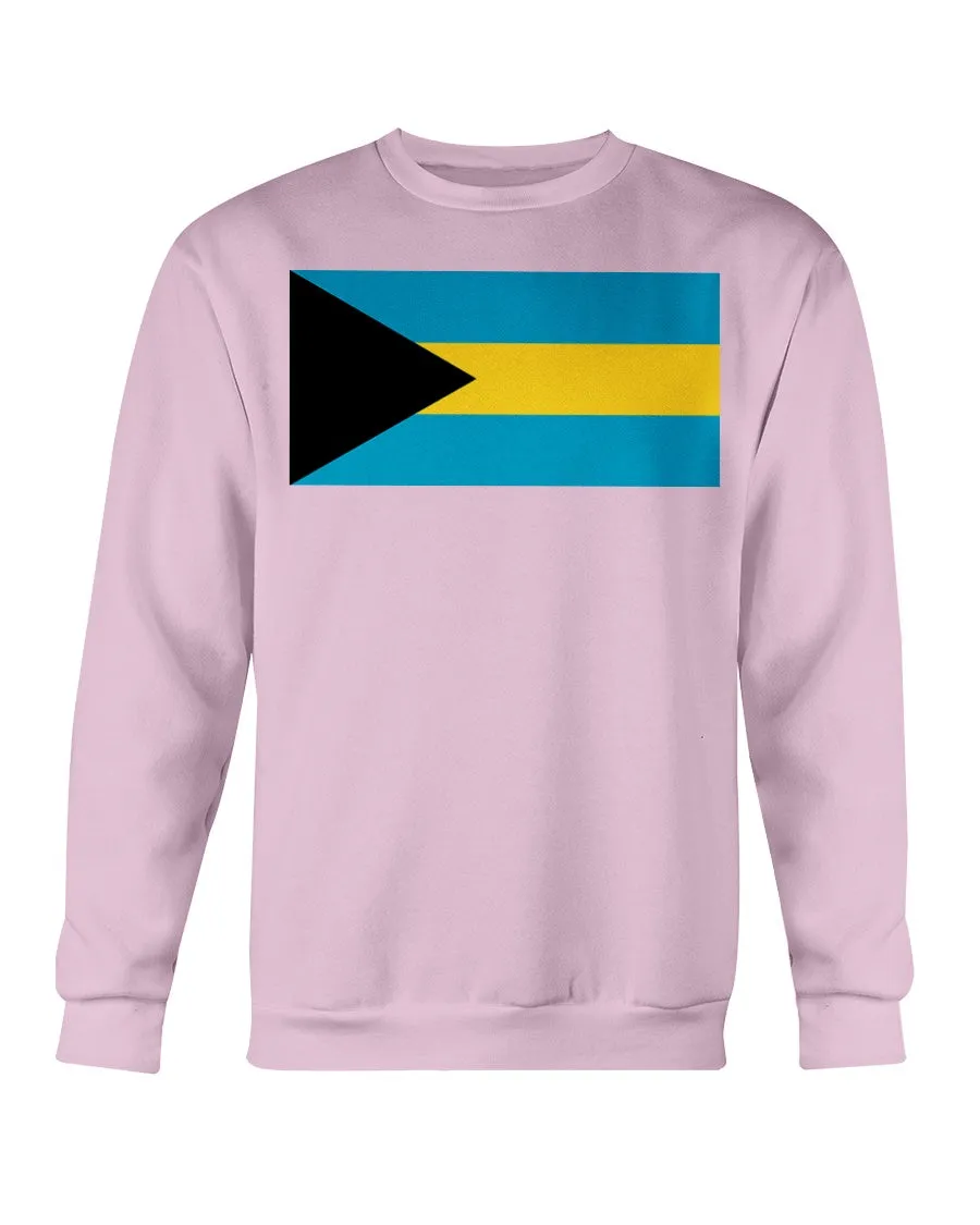 Bahamas Flag Gildan Crewneck Sweatshirt