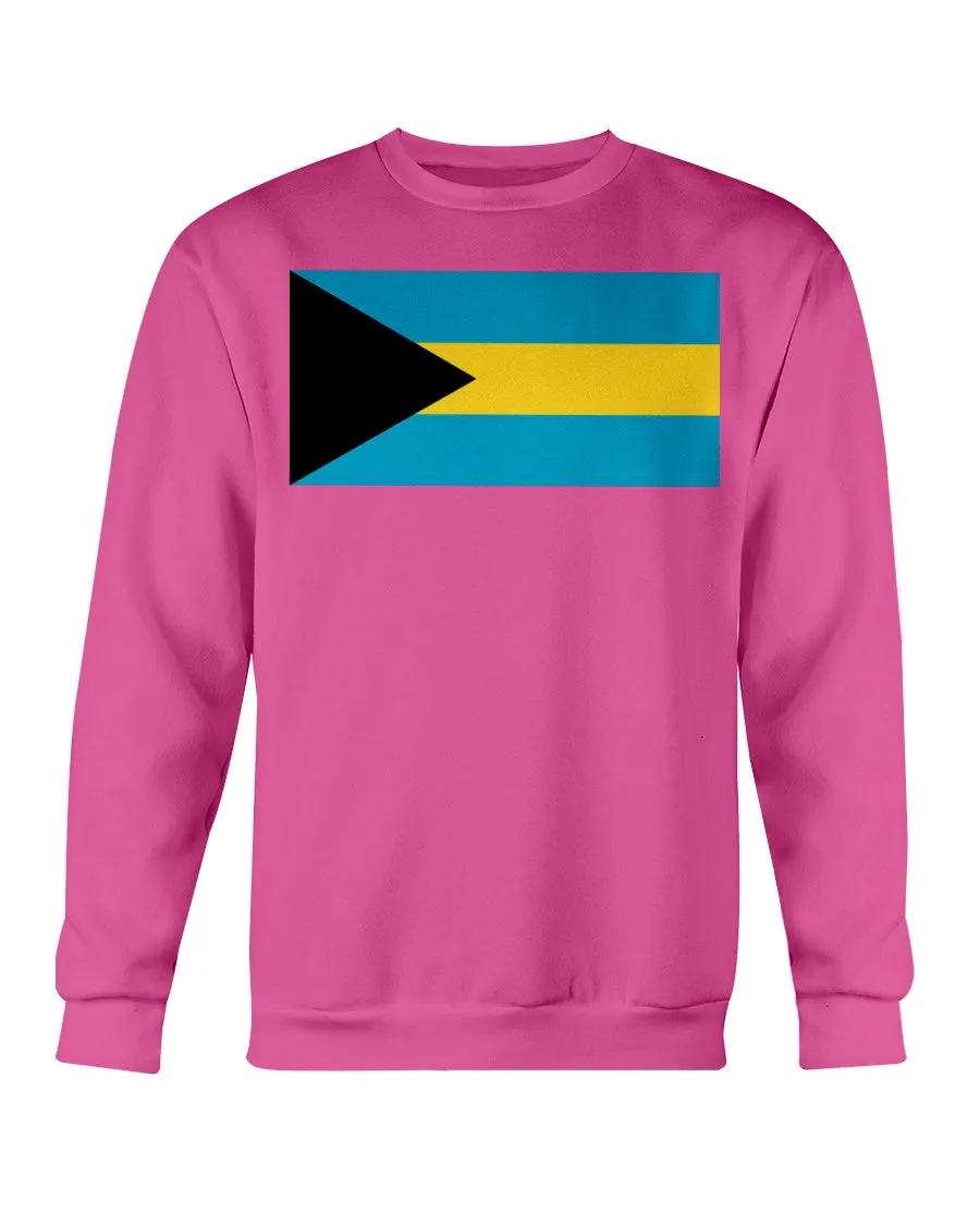 Bahamas Flag Gildan Crewneck Sweatshirt