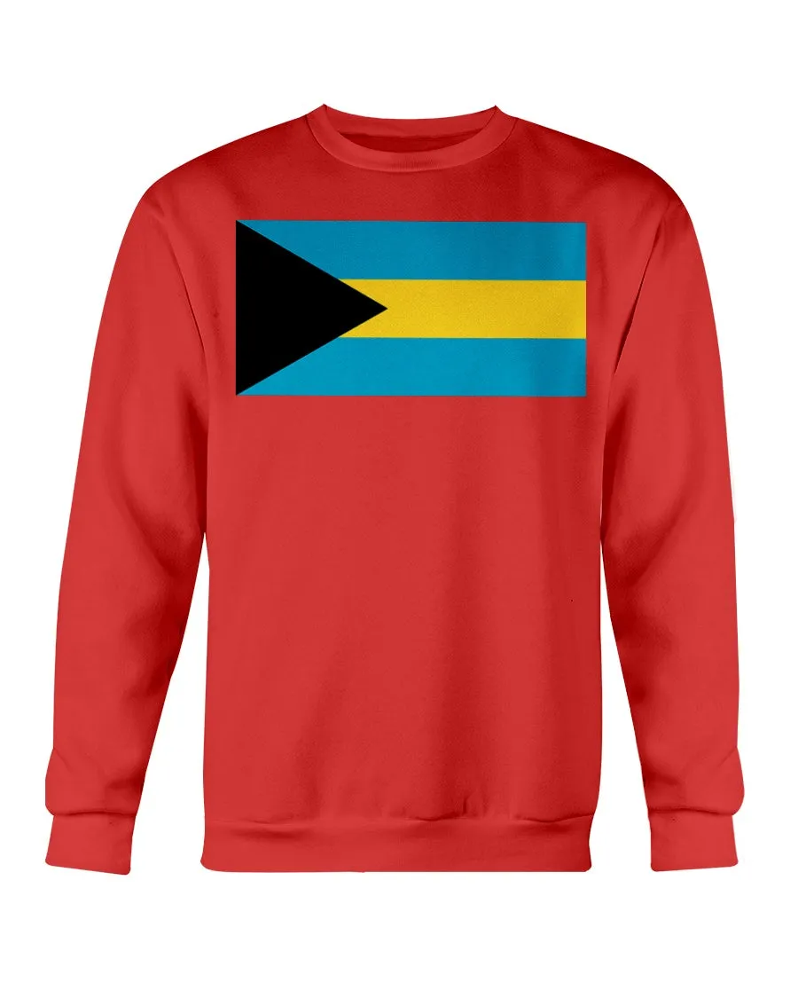 Bahamas Flag Gildan Crewneck Sweatshirt