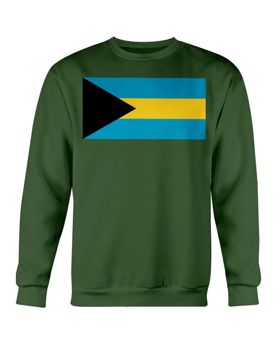 Bahamas Flag Gildan Crewneck Sweatshirt