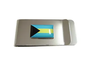 Bahamas Flag Pendant Money Clip
