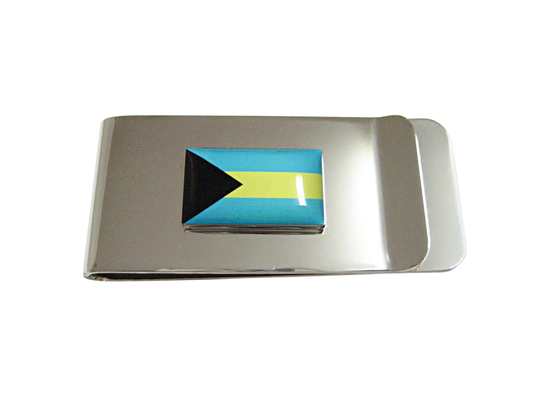Bahamas Flag Pendant Money Clip