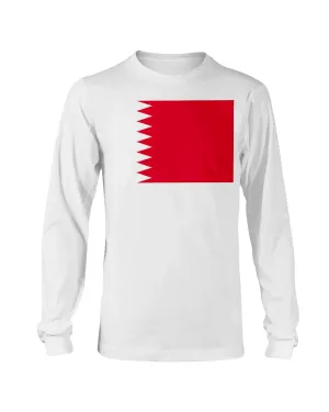 Bahrain Flag Gildan Long Sleeve T-Shirt