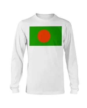 Bangladesh Flag Gildan Long Sleeve T-Shirt