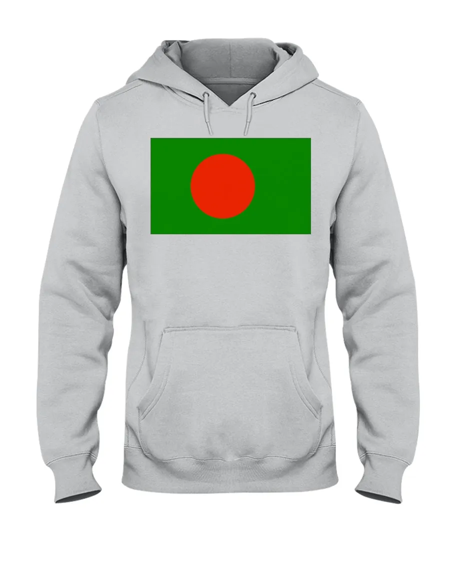 Bangladesh Flag  Jerzees  Hoodie