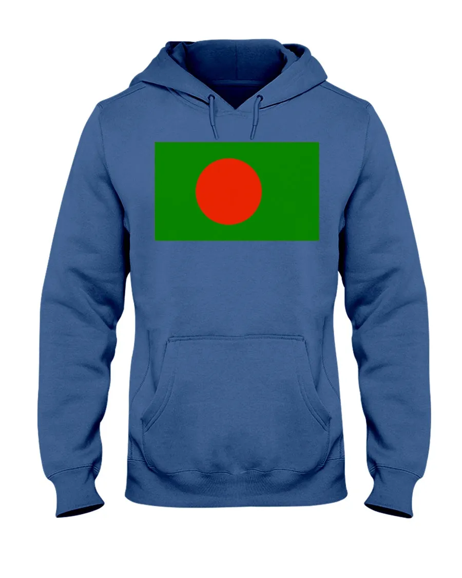 Bangladesh Flag  Jerzees  Hoodie