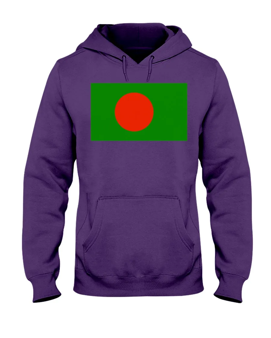 Bangladesh Flag  Jerzees  Hoodie