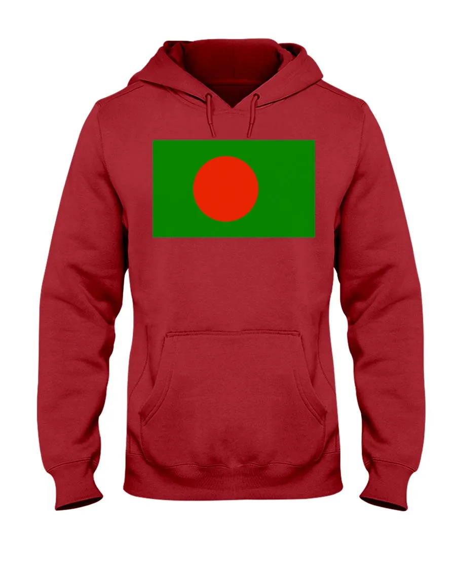 Bangladesh Flag  Jerzees  Hoodie