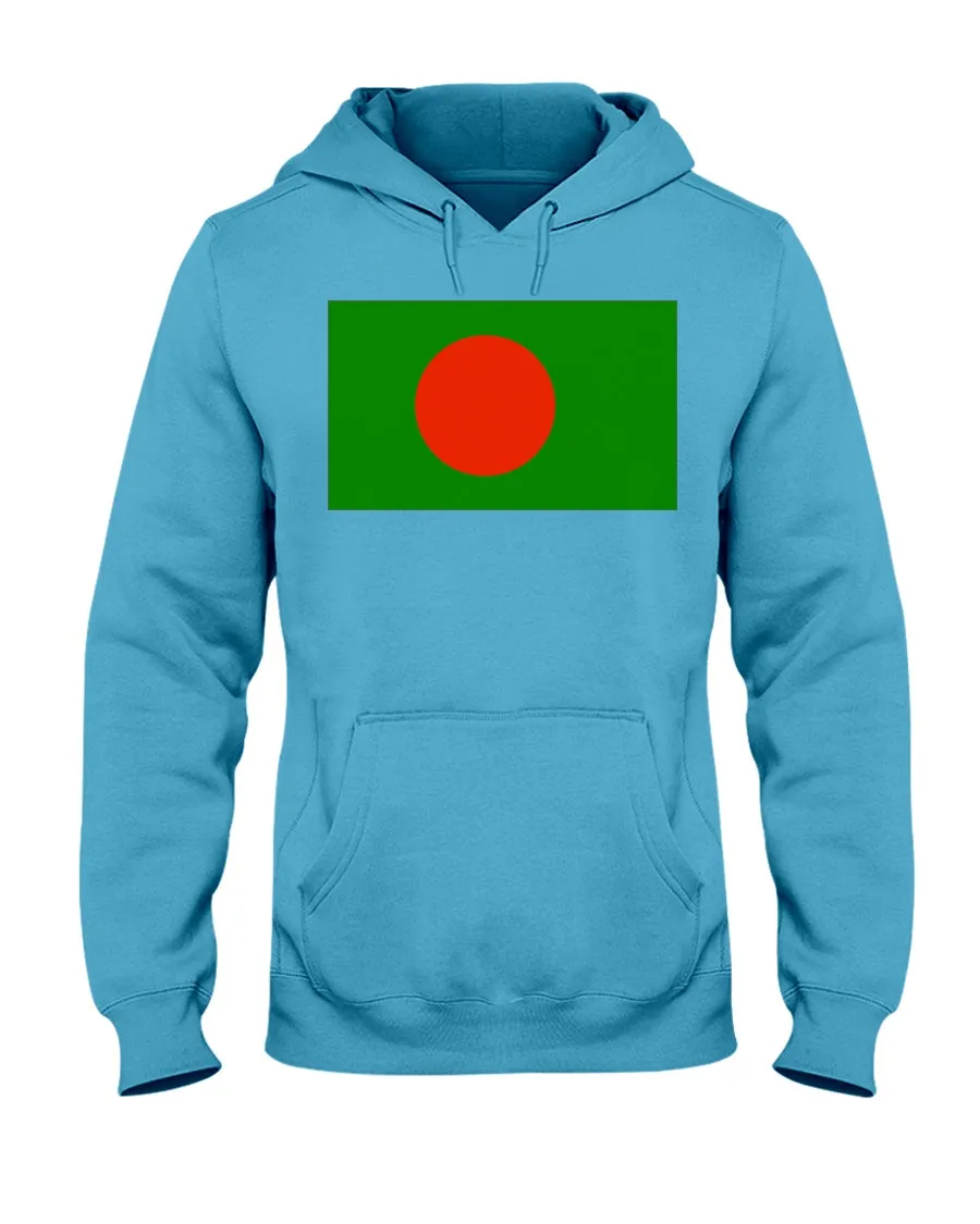 Bangladesh Flag  Jerzees  Hoodie