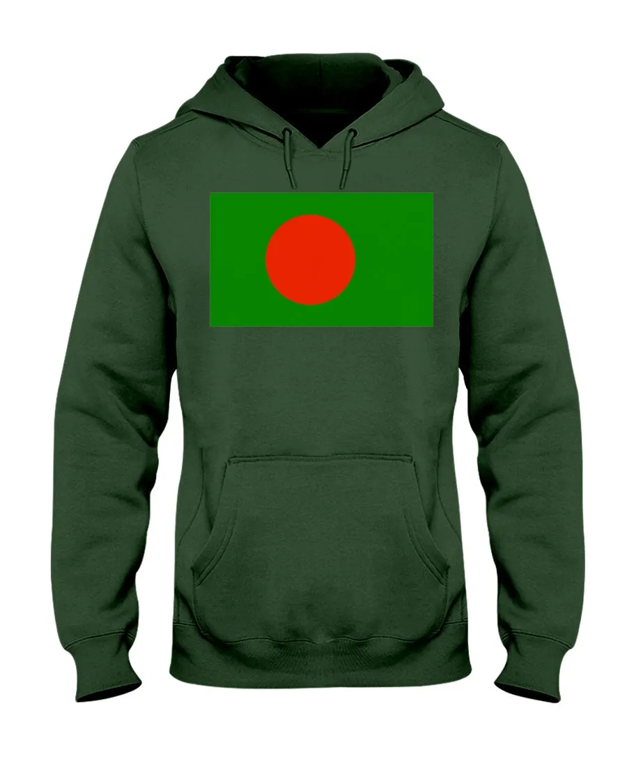 Bangladesh Flag  Jerzees  Hoodie