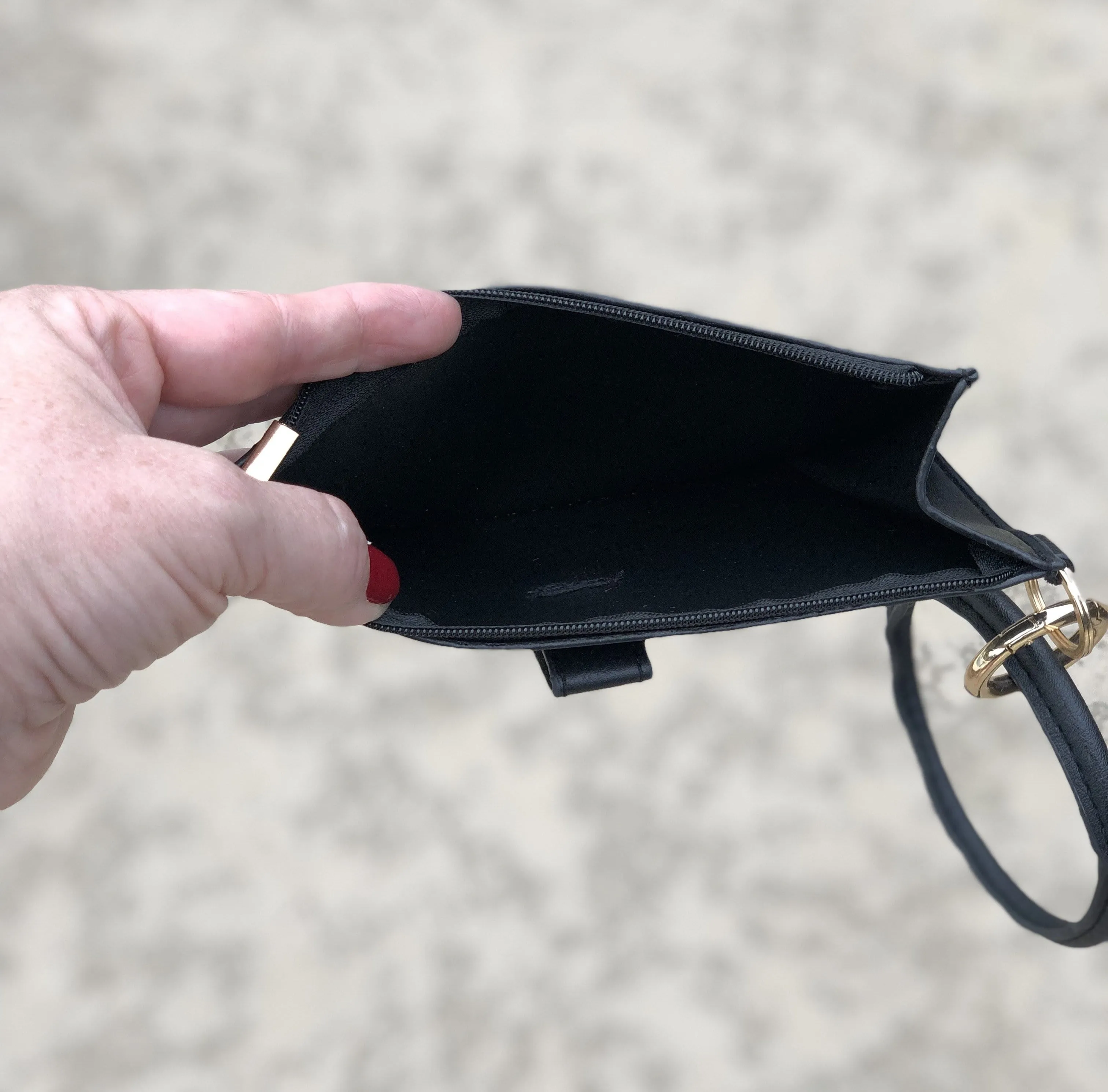 Bangle Wristlet  - Black