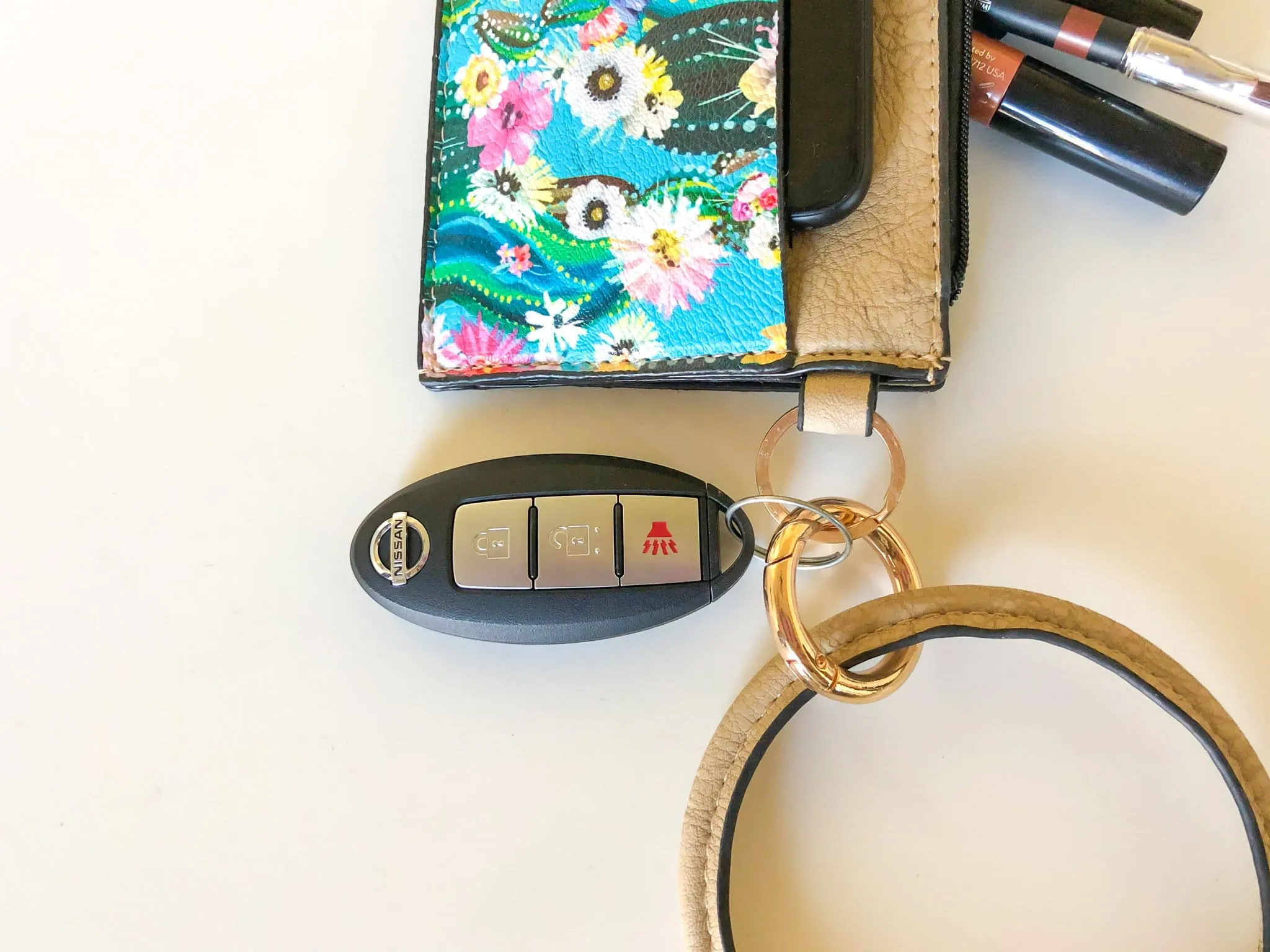 Bangle Wristlet  - Black