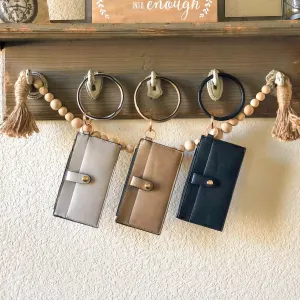 Bangle Wristlet  - Black