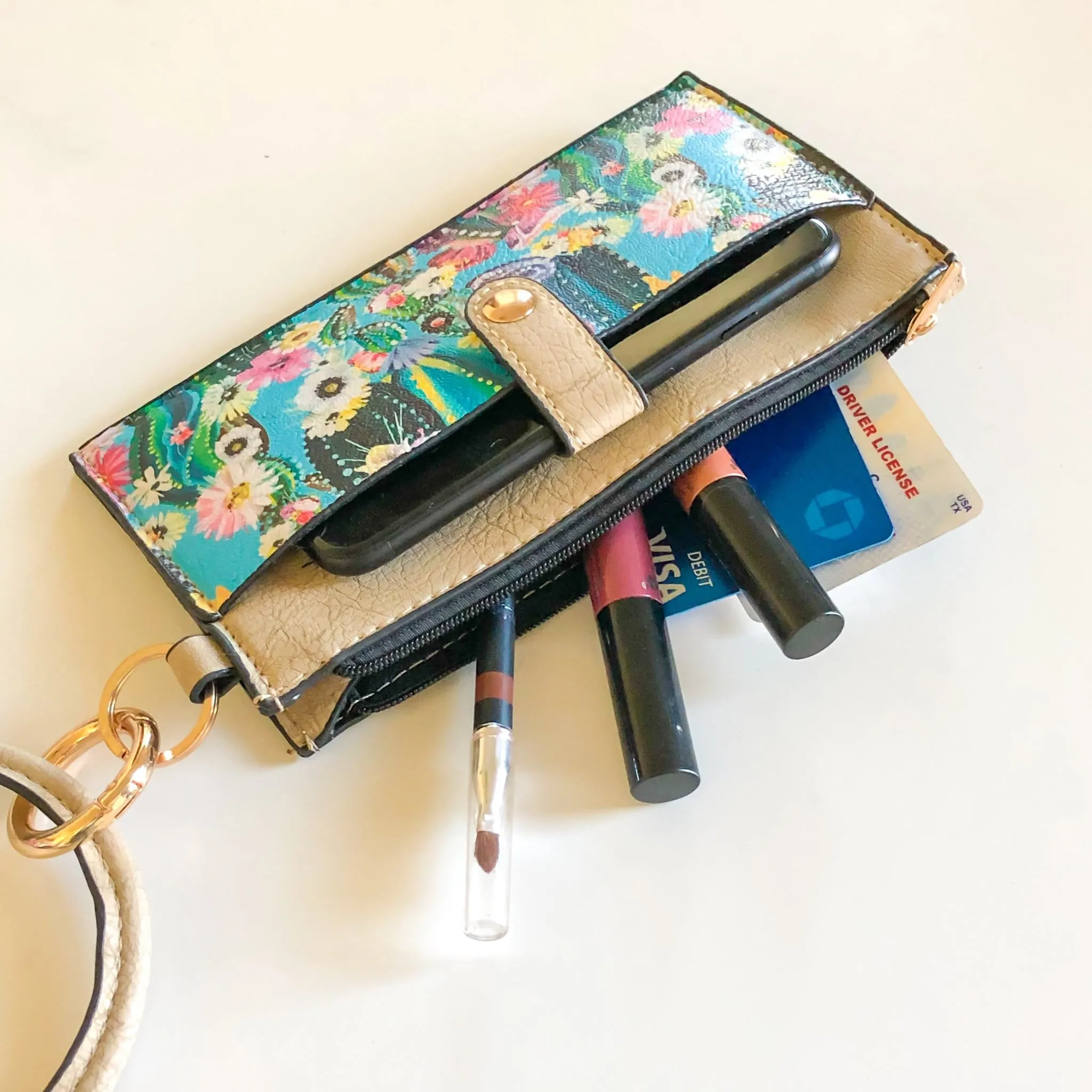 Bangle Wristlet  - Black