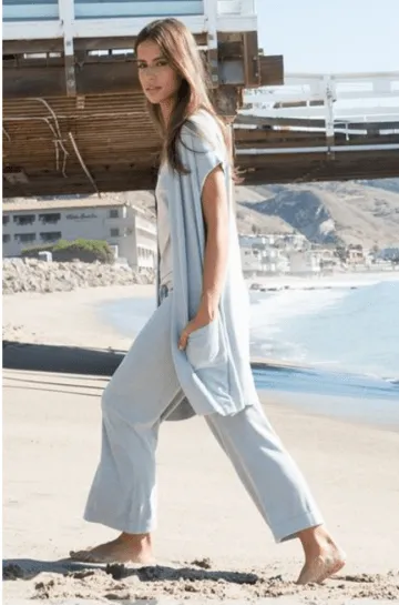 Barefoot Dreams Ultra Lite Sleeveless Cardi