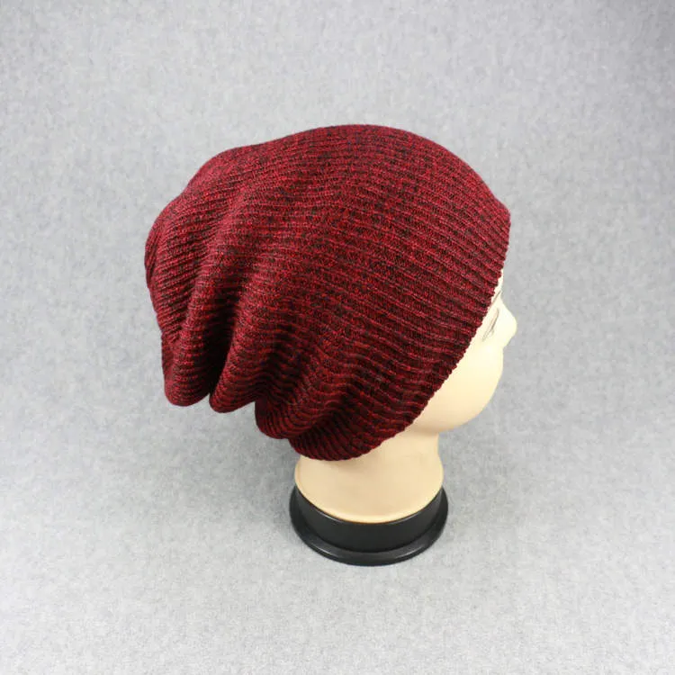 Beanie - Double Knitted Layers Warm Beanie