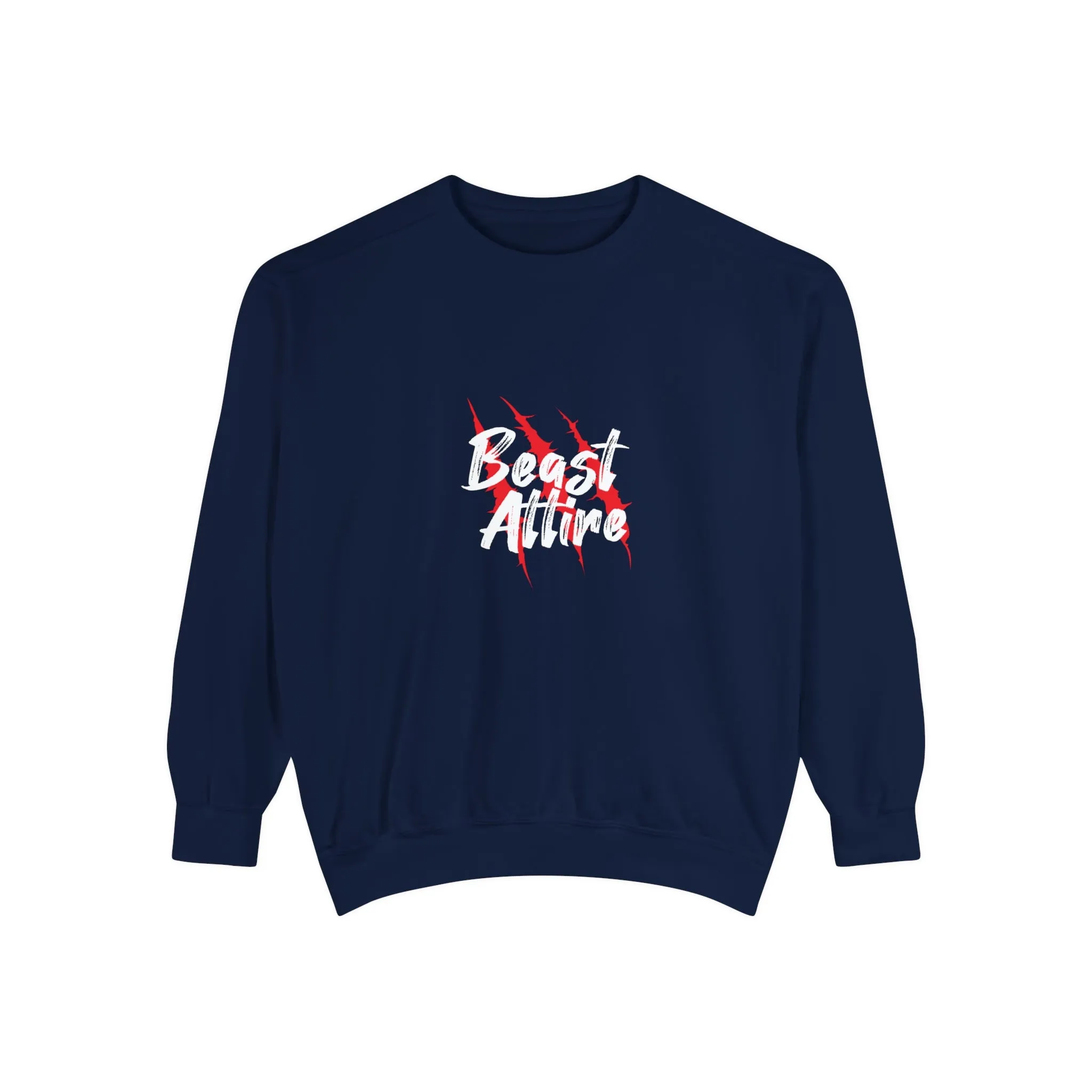 Beast Attire Unisex Garment-Dyed Sweatshirt