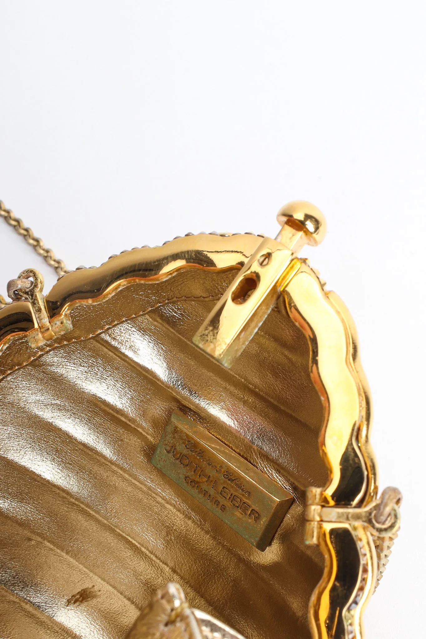 Beehive Crystal Clutch Bag