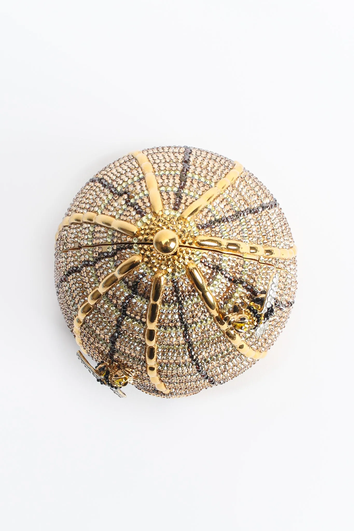 Beehive Crystal Clutch Bag