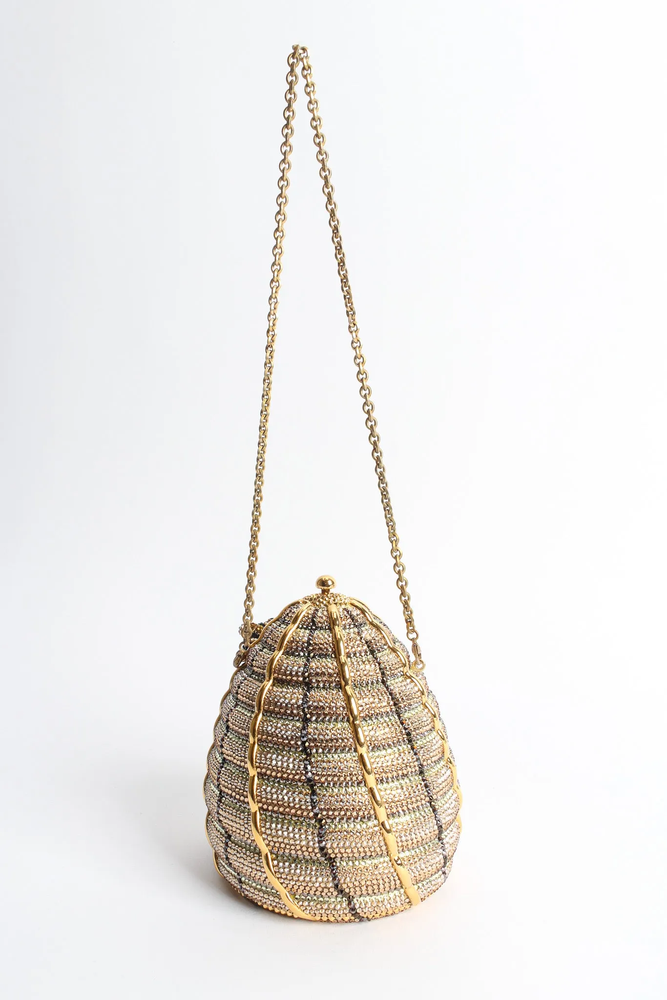 Beehive Crystal Clutch Bag
