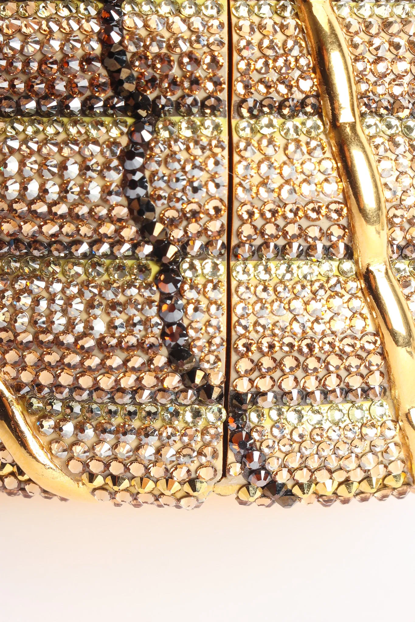 Beehive Crystal Clutch Bag