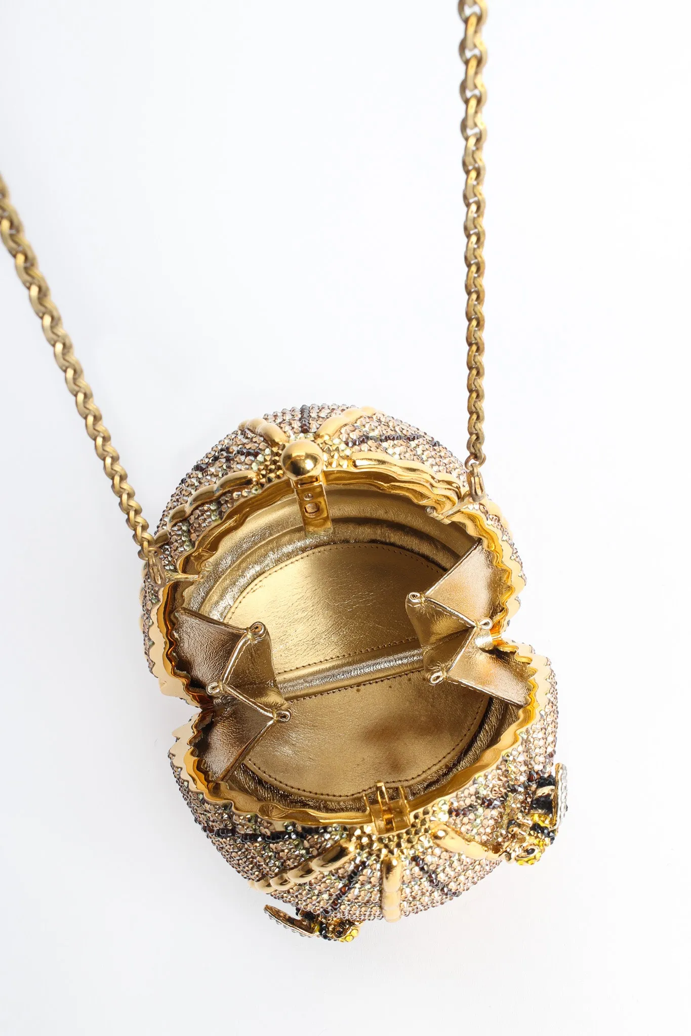 Beehive Crystal Clutch Bag