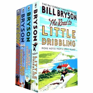 Bill bryson books set series 2:4 books collection Set NEW