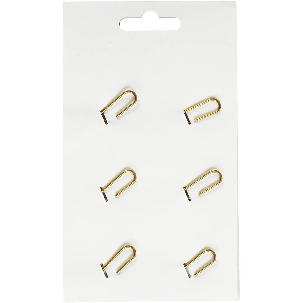 Bird Shaped Metal Gold Colour Paperclips For Card Gift Decorations 32 mm x 40 mm