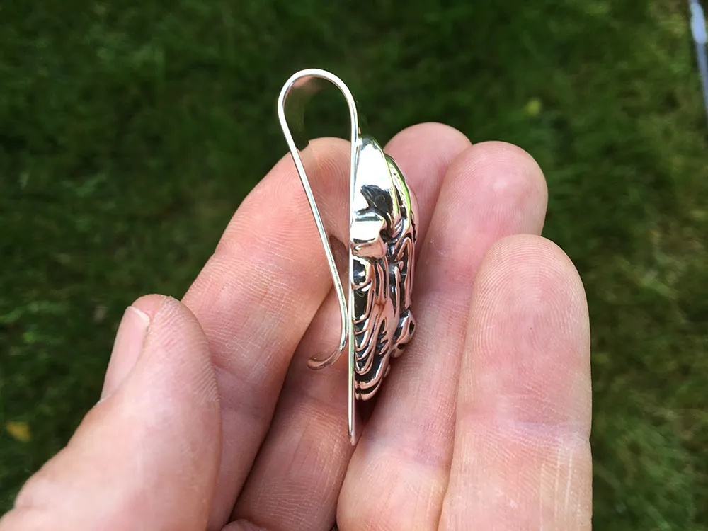 Bison Buffalo Money Clip Sterling Silver