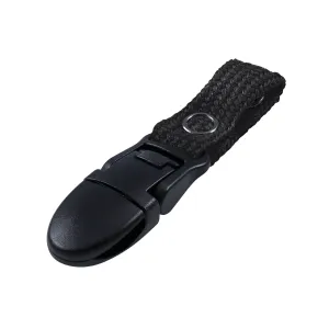 Black Drink Tube Lanyard Clip