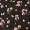 Black Floral Ruched Sleeves top