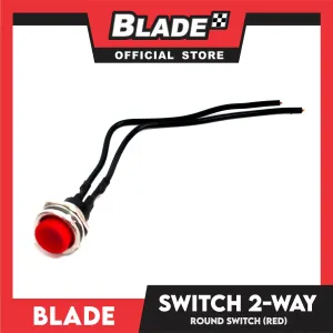 Blade 2-Way Round Switch (Red/Silver)