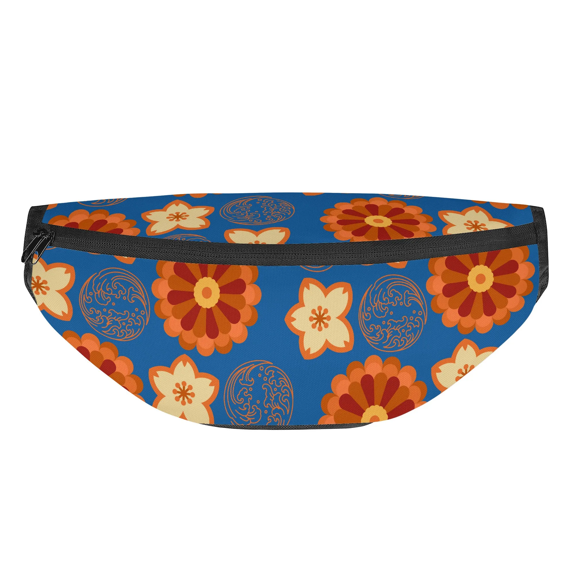 Blue and Orange Fanny Pack