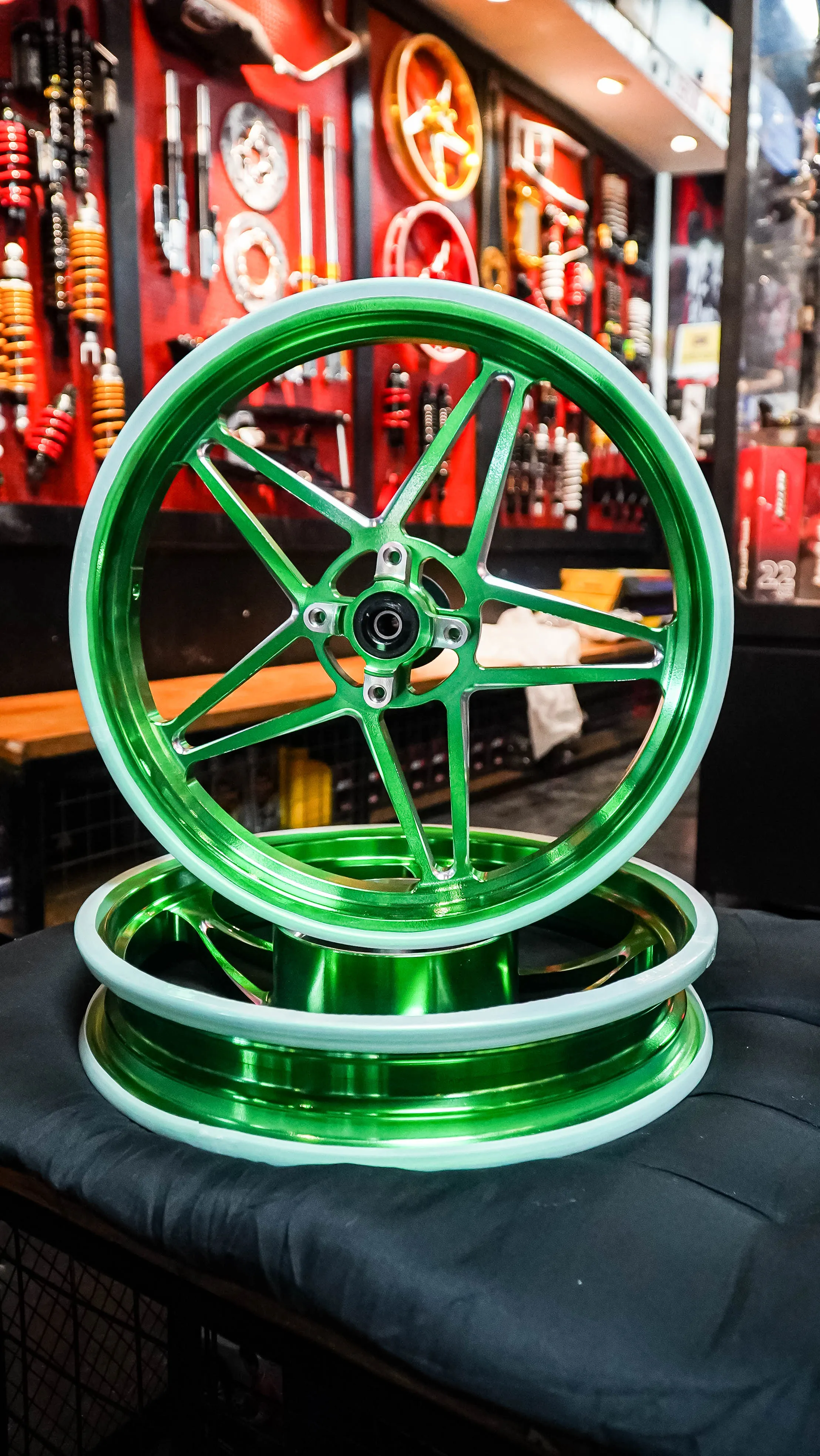 BOM X MAGS LYNX FOR HONDA CLICK (GREEN)
