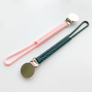 Braided Pacifier Clip