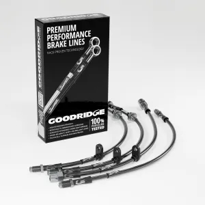 BRAKE HOSE KIT FOR ROVER 420 SERIES 1 2.0 GSI SPORT TURBO REAR DRUMS 1992-1995