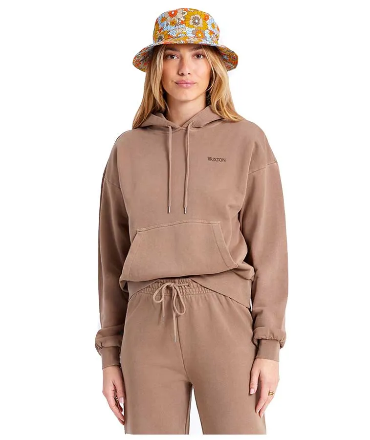 Brixton Womens Weekender Hoodie Pine Bark