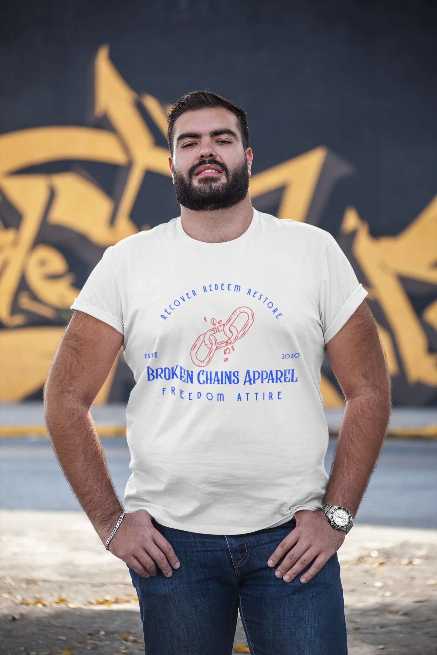 Broken Chains Apparel Official Plus Size T-Shirt